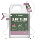 Carpet Beetle Spray – Natural, Plant-Based Killer for Carpet Beetles, Eggs & Nymphs | Fabric & Furniture-Safe Home Treatment for Indoor Use