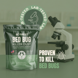Bed Bug Killer Dust, 1 lb | Natural Pumice Powder with Thyme and Geraniol for Indoor Treatment of Bed Bugs