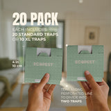 Bed Bug Glue Traps – 12 Pack | Sticky Indoor Pest Control Trap for Bed Bugs