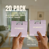 Carpet Beetle Glue Traps – 20 Pack | Sticky Indoor Pest Control Trap for Carpet Beetles