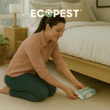 Bed Bug Glue Traps – 12 Pack | Sticky Indoor Pest Control Trap for Bed Bugs