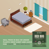 Bed Bug Vapor Pouch | Fumigant for Luggage, Beds, Couches, and Other Furniture