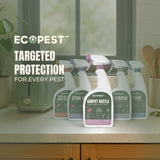 Carpet Beetle Spray – Natural, Plant-Based Killer for Carpet Beetles, Eggs & Nymphs | Fabric & Furniture-Safe Home Treatment for Indoor Use